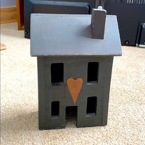 Small wooden house decor
